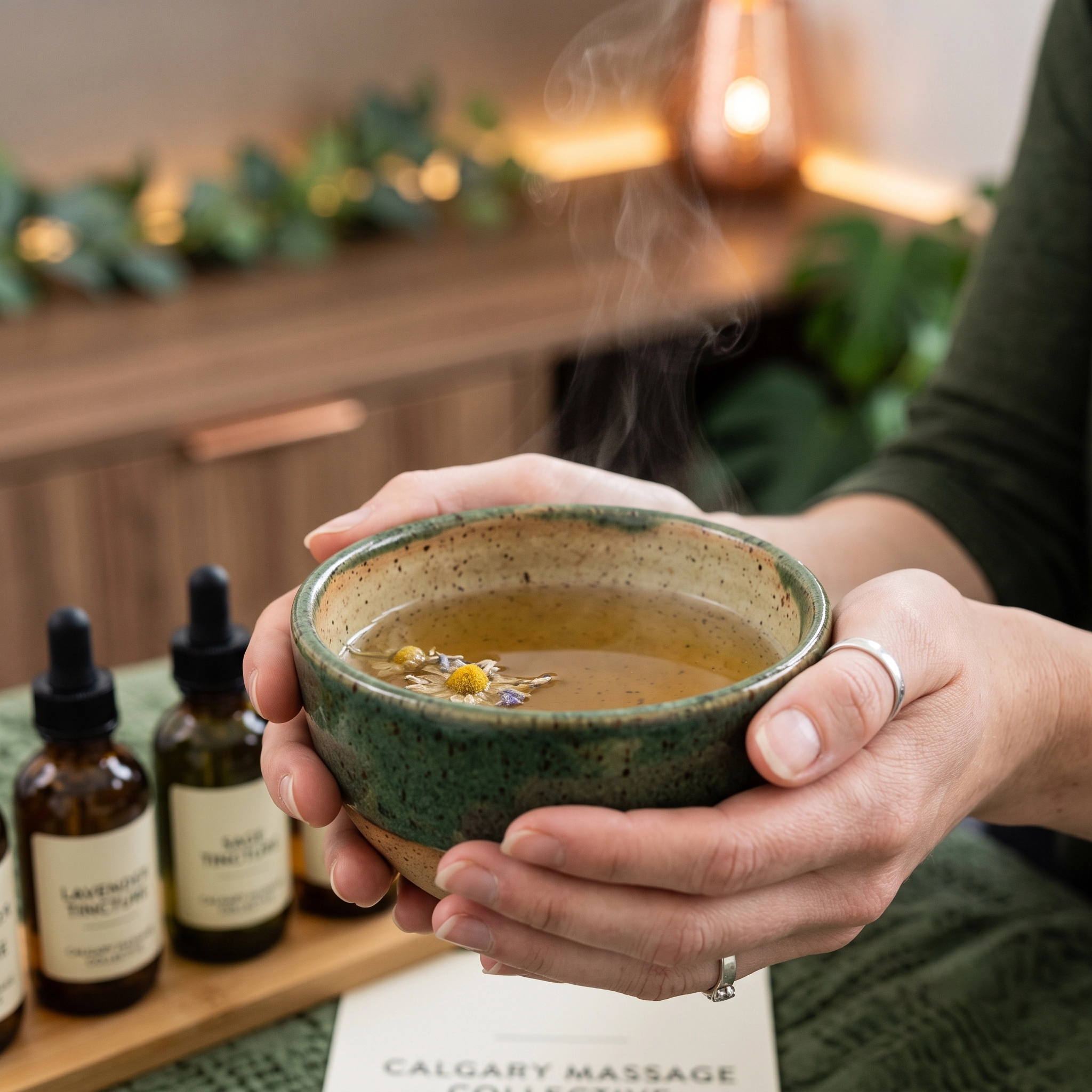 Naturopathic doctor consulting patient